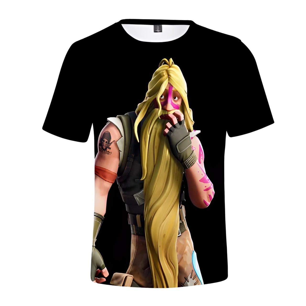 fortnite_bunker_jonesy_t-shirt Fortnite Bunker Jonesy T-Shirt - Image 1