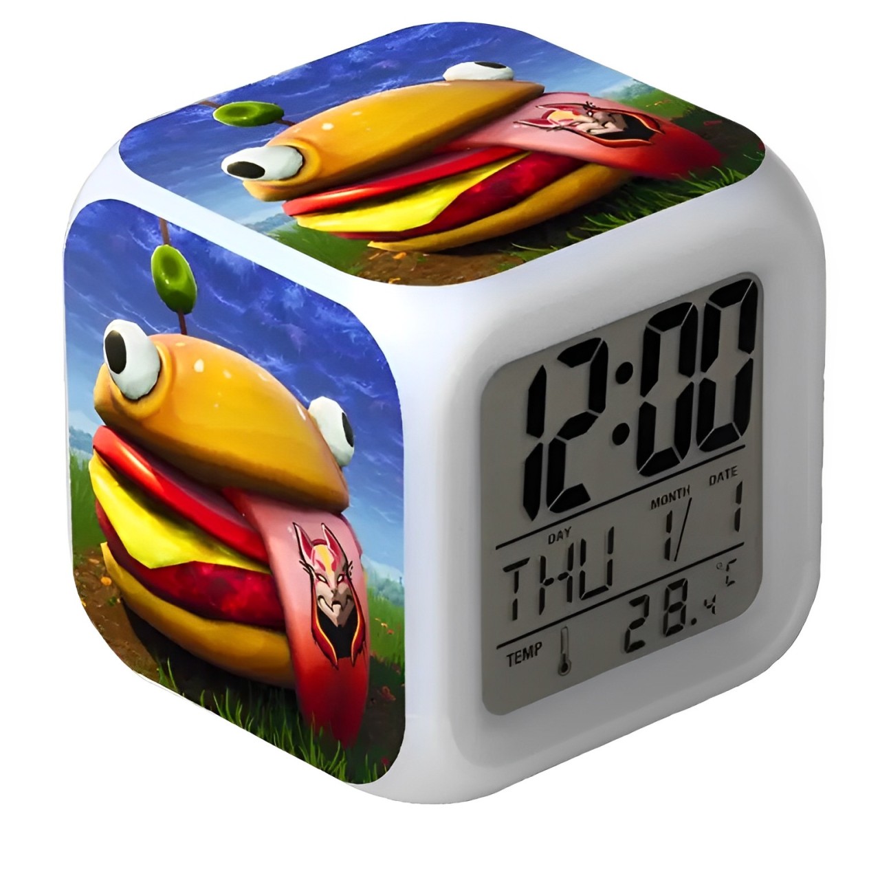 fortnite_burger_alarm_clock Fortnite Burger Alarm Clock - Image 1