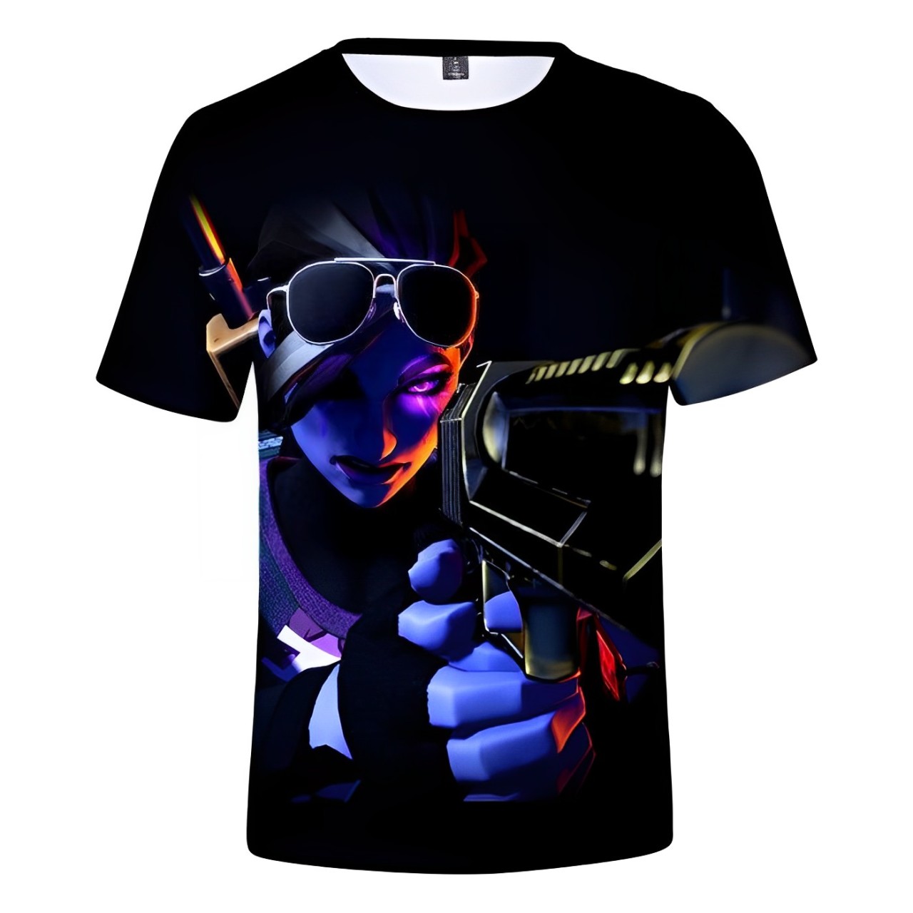 fortnite_dark_bomber_t-shirt Fortnite Dark Bomber T-Shirt - Image 1