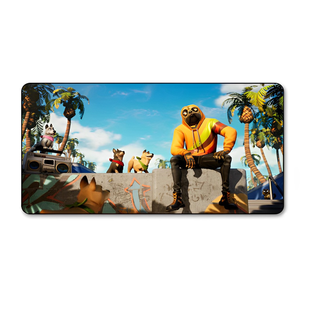 fortnite_doggo_mouse_pad Fortnite Doggo Mouse Pad - Image 1