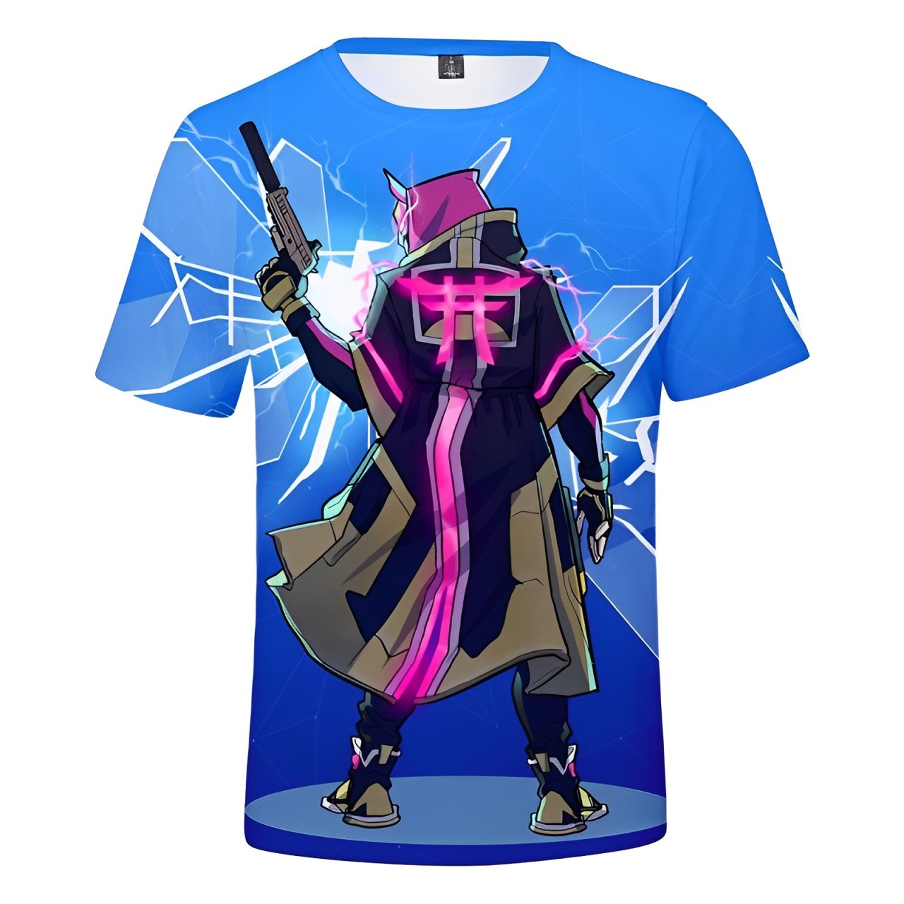 fortnite_drift_rising_t-shirt Fortnite Drift Rising T-Shirt - Image 1