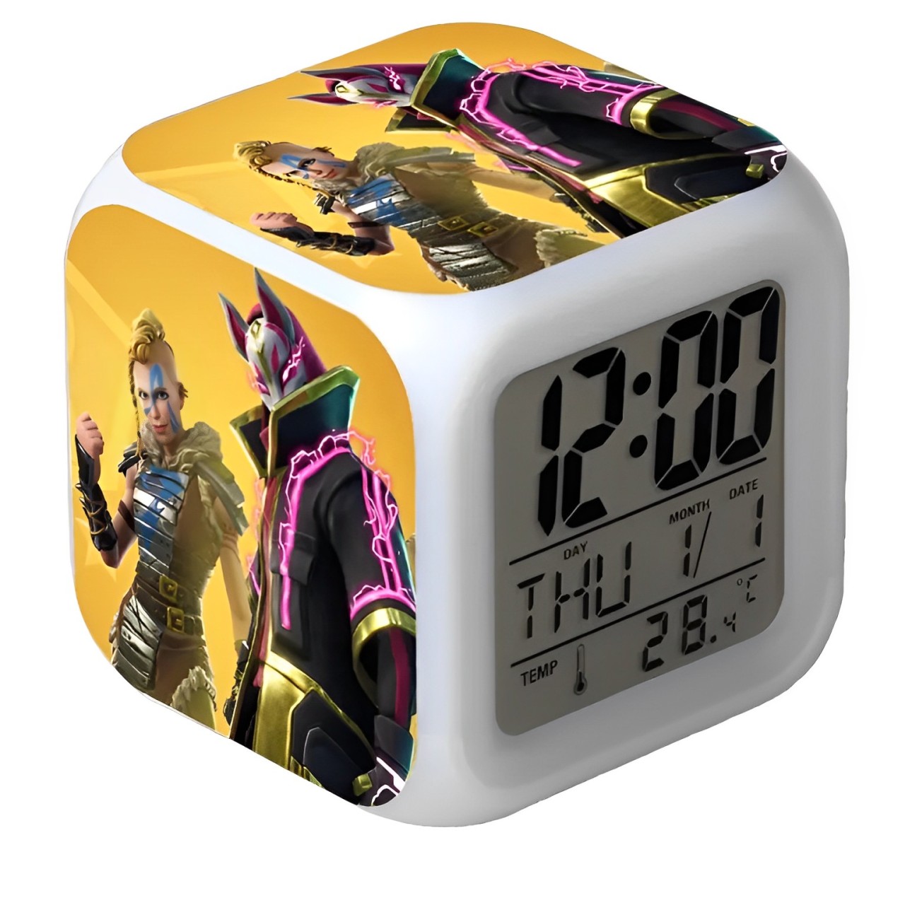 fortnite_huntress_and_drift_alarm_clock Fortnite Huntress And Drift Alarm Clock - Image 1