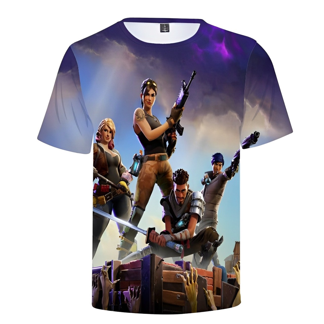 fortnite_save_the_world_t-shirt Fortnite Save The World T-Shirt - Image 1