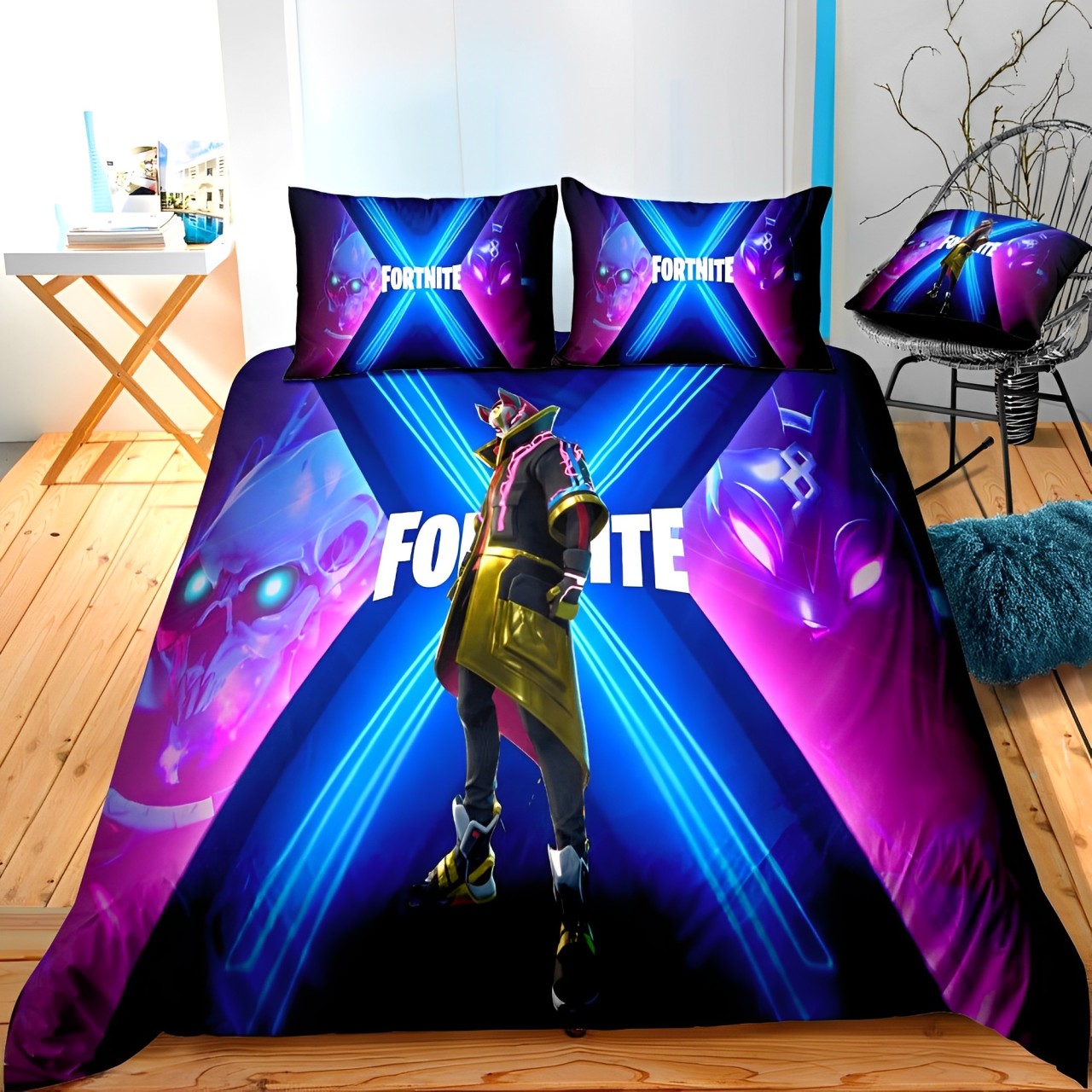 Fortnite_Drift_Season_X_bedding Fortnite Drift Season X Bedding - Image 1
