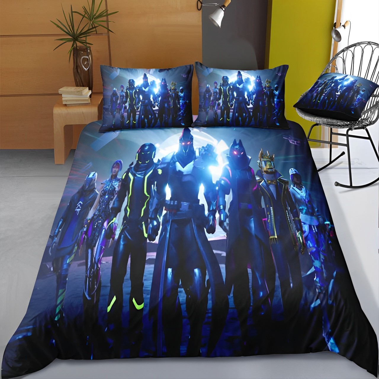 Fortnite_Out_Of_Time_bedding Fortnite Out Of Time Bedding - Image 1