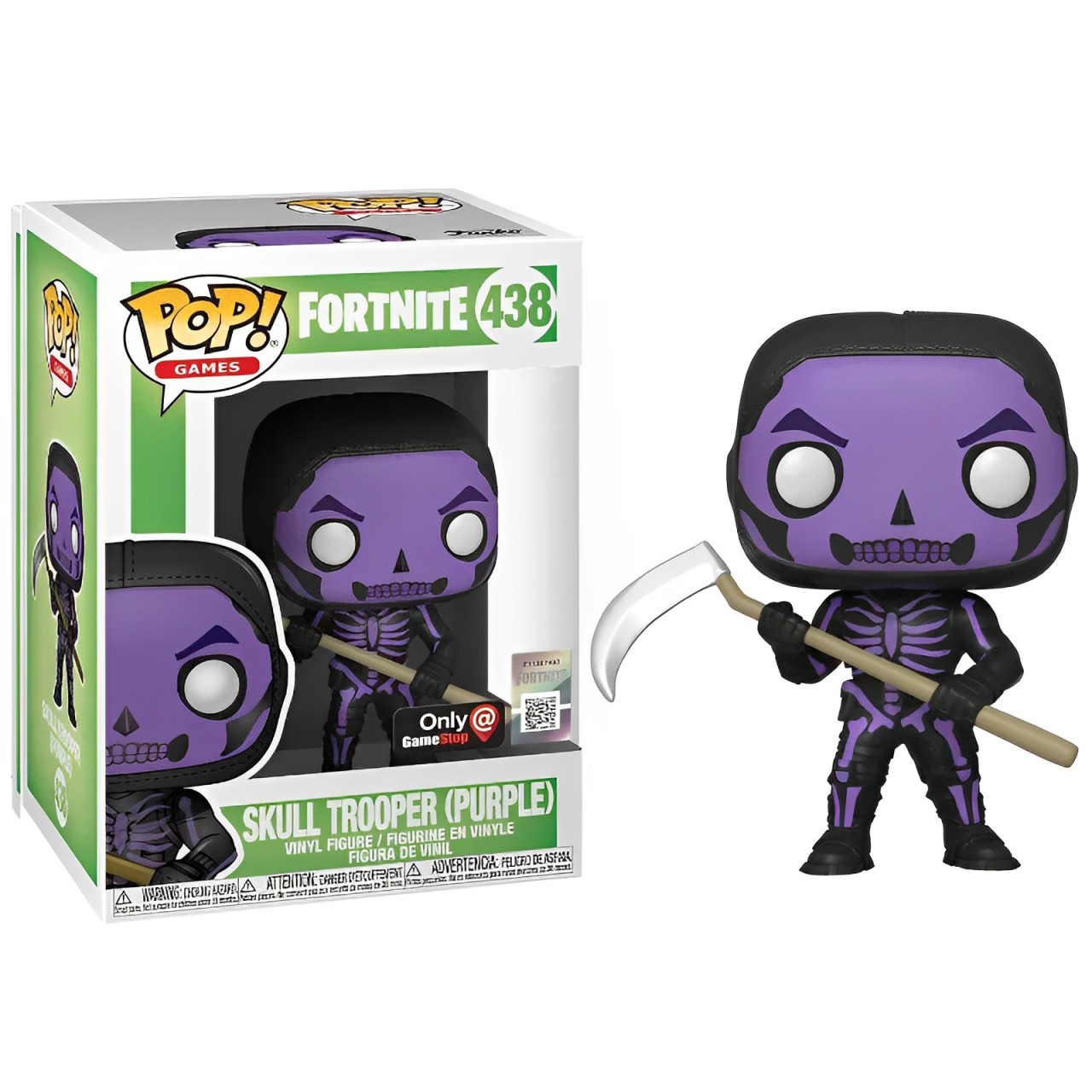 Fortnite_Skull_Trooper_purple_funko_pop.jpg Fortnite Skull Trooper Purple Funko Pop - Image 1