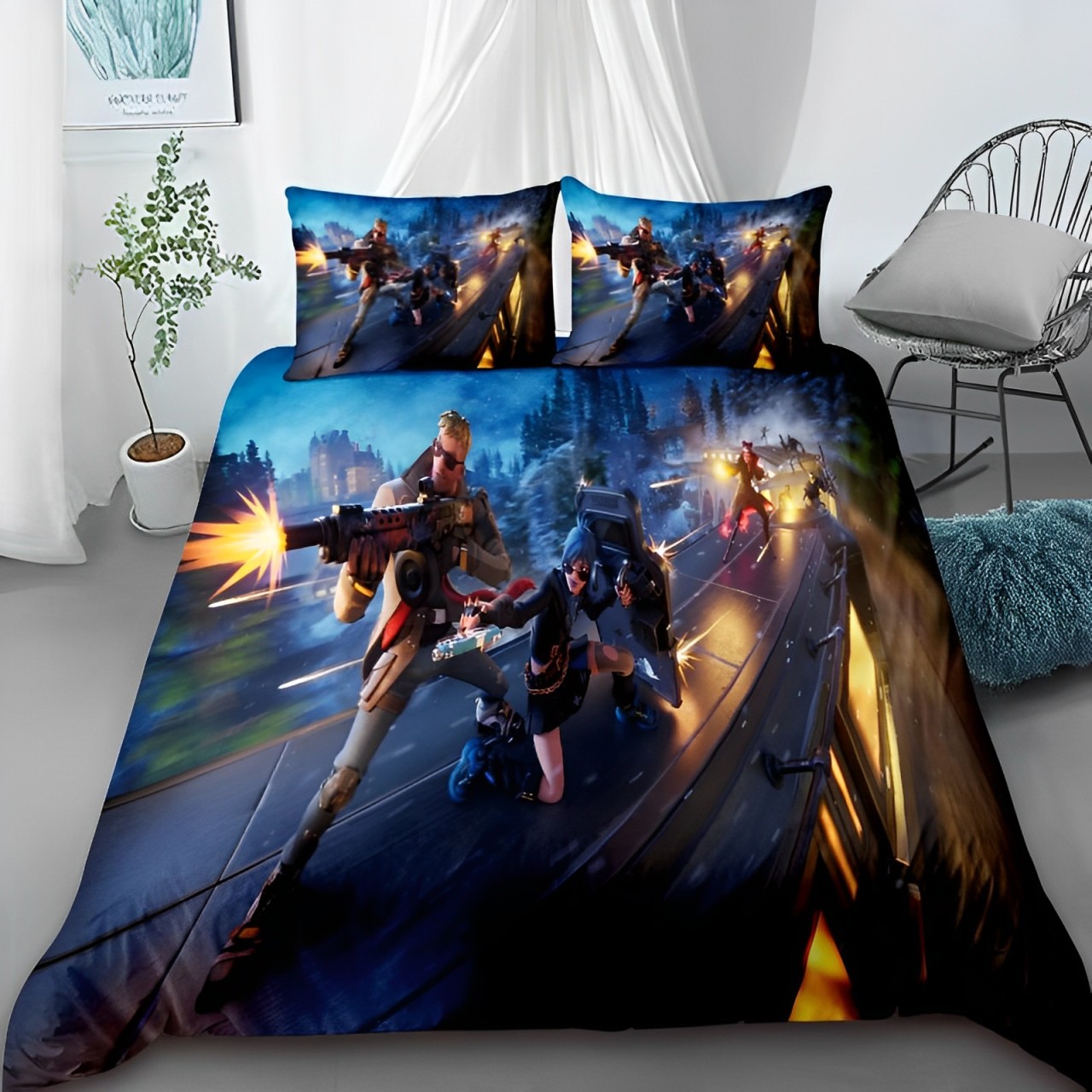 Fortnite_Underground_bedding Fortnite Underground Bedding - Image 1