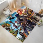 Colorful Fortnite Rug
