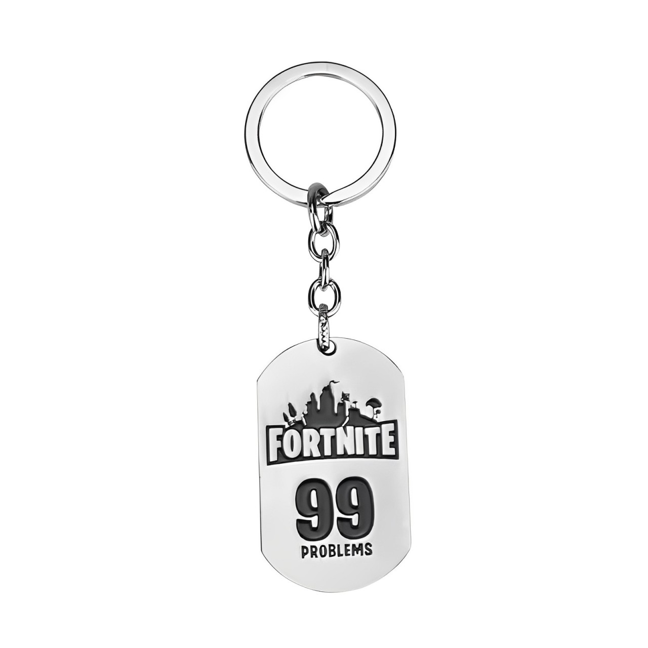 fortnite_99_problems_keychain Fortnite 99 Problems Keychain - Image 1
