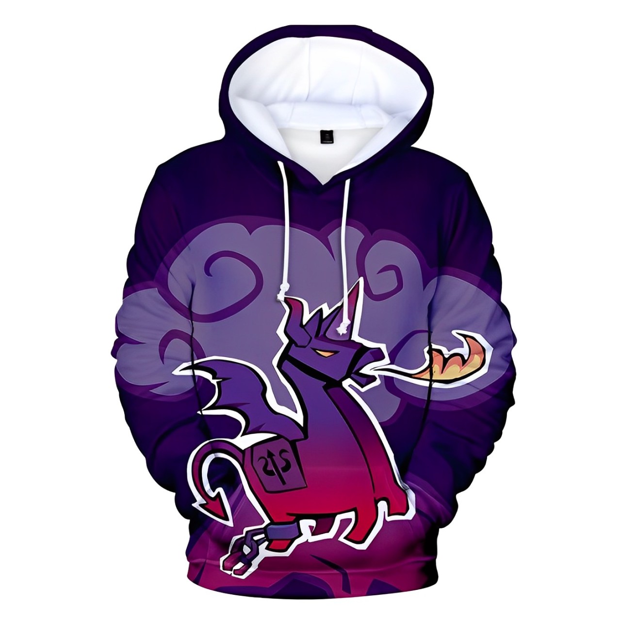 fortnite_llama_evil_hoodie Fortnite Llama Evil Hoodie - Image 1