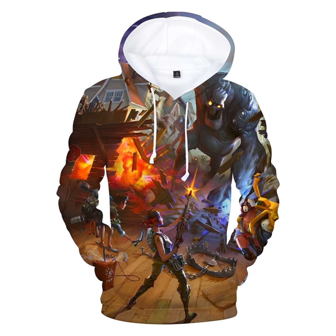 fortnite_monsters_attack_hoodie Fortnite Monsters Attack Hoodie - Image 1