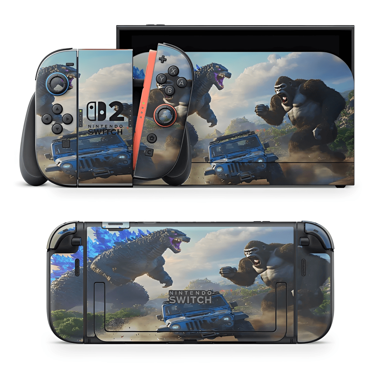 fortnite_godzilla_vs_king_kong_nintendo_switch_skin Fortnite Godzilla VS King Kong Nintendo Switch Skin - Image 1
